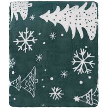 Плед ARDESTO Плед Christmas Flannel 160х200см Ялинки Green (ART0128PB)