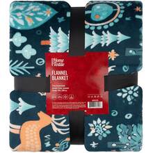 Плед ARDESTO Плед Christmas Flannel 160х200см Олени Green (ART0127PB)