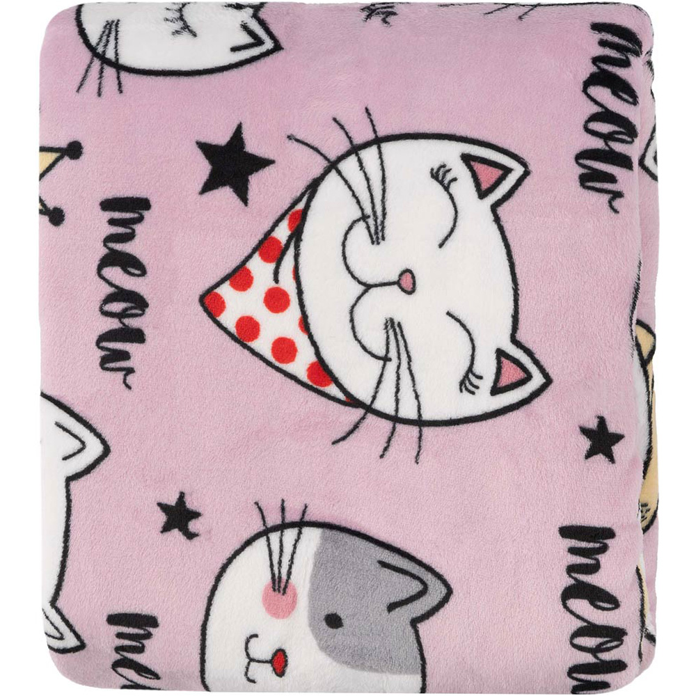 Плед ARDESTO Flannel 160х200см Котики (ART0132PB) Вид один предмет