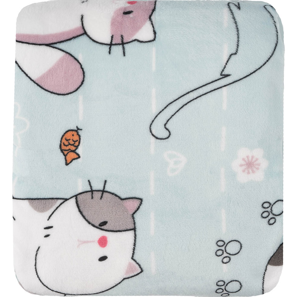 Плед ARDESTO Flannel 160х200см Милые котики (ART0130PB) Вид один предмет