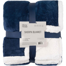 Плед ARDESTO Sherpa 160х200см Синий темный (ART0204SH)