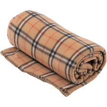 Плед ARDESTO Fleece 130x160см Клетка бежевый (ART0722PB)