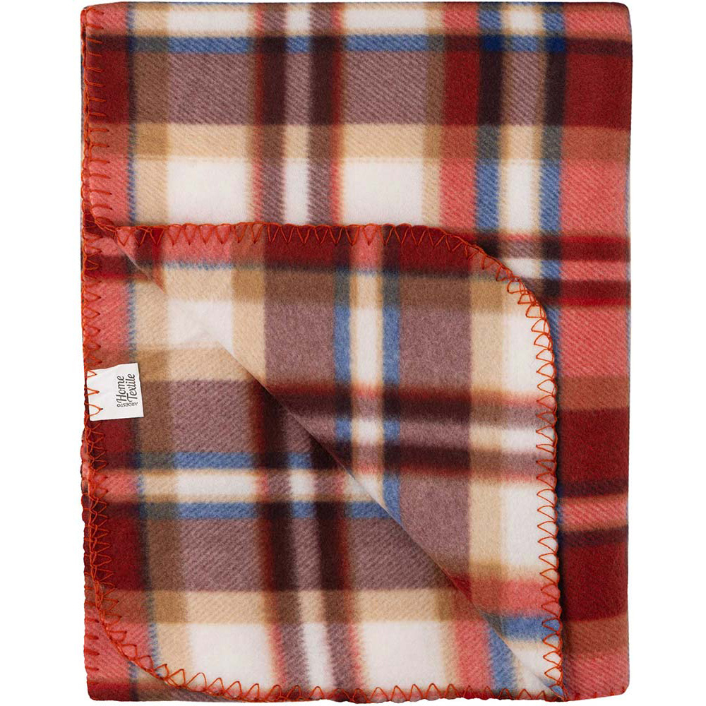 Плед ARDESTO Fleece 130x160см Клетка бело-коричневый (ART0720PB) Материал полиэстер 180 г/м²