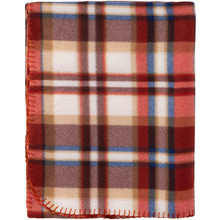 Плед ARDESTO Fleece 130x160см Клетка бело-коричневый (ART0720PB)