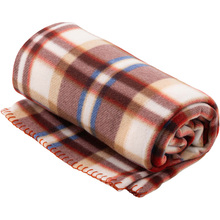 Плед ARDESTO Fleece 130x160см Клетка бело-коричневый (ART0720PB)