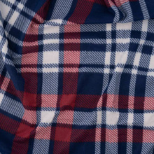 Плед ARDESTO Fleece 130x160см Клітка синьо-бордова (ART0719PB)