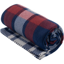 Плед ARDESTO Fleece 130x160см Клітка синьо-бордова (ART0719PB)