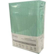 Комплект постельного белья SOHO Евро 200х220 см Green Sage (PATTERN 558-E)