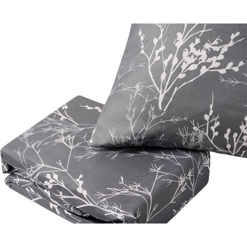 Комплект постільної білизни SOHO Сімейний 2 шт 150х200 см Branch Grey (WY23-675-2-4) Розмір напірника 50х70