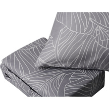 Комплект постільної білизни SOHO Сімейний 2 шт 150х200 см Leaves Grey ()Y933-2-4