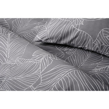 Комплект постільної білизни SOHO Сімейний 2 шт 150х200 см Leaves Grey ()Y933-2-4