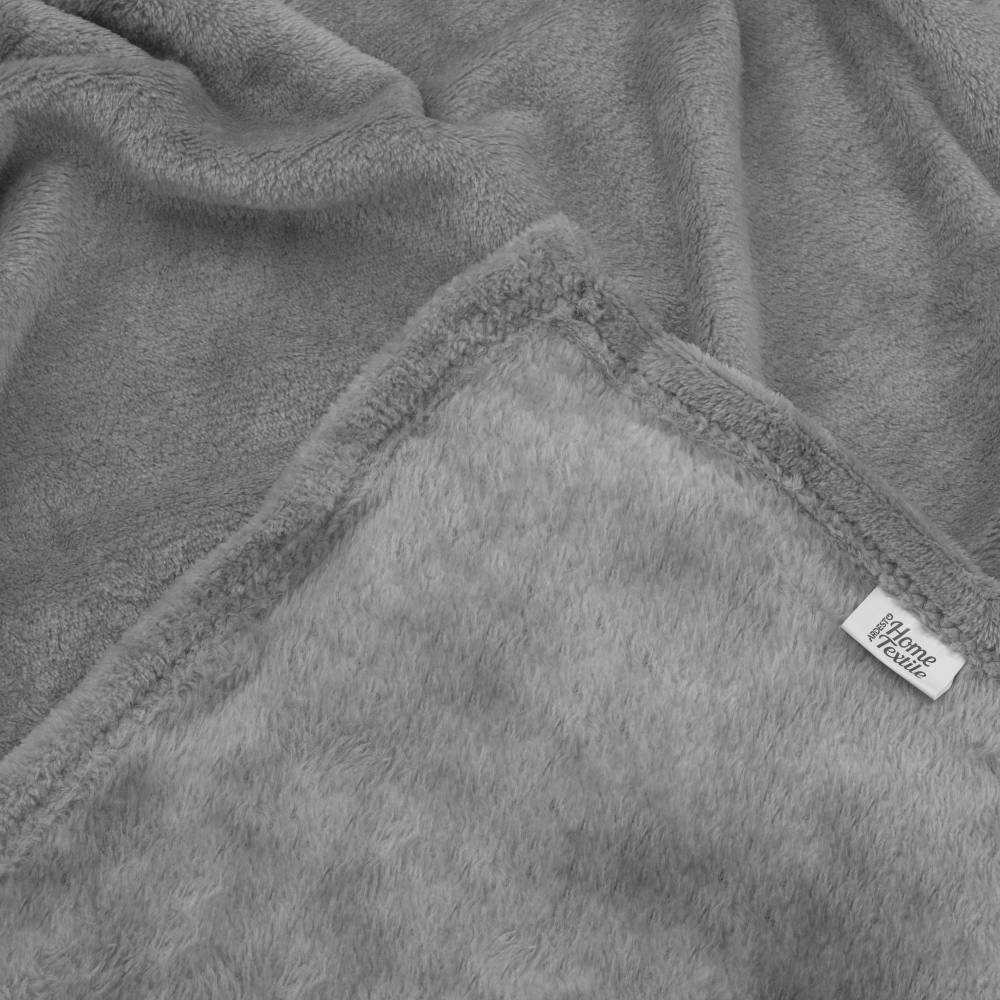 Плед ARDESTO Flannel 160х200см Grey (ART0227SB) Матеріал Поліестер 240 г/м2