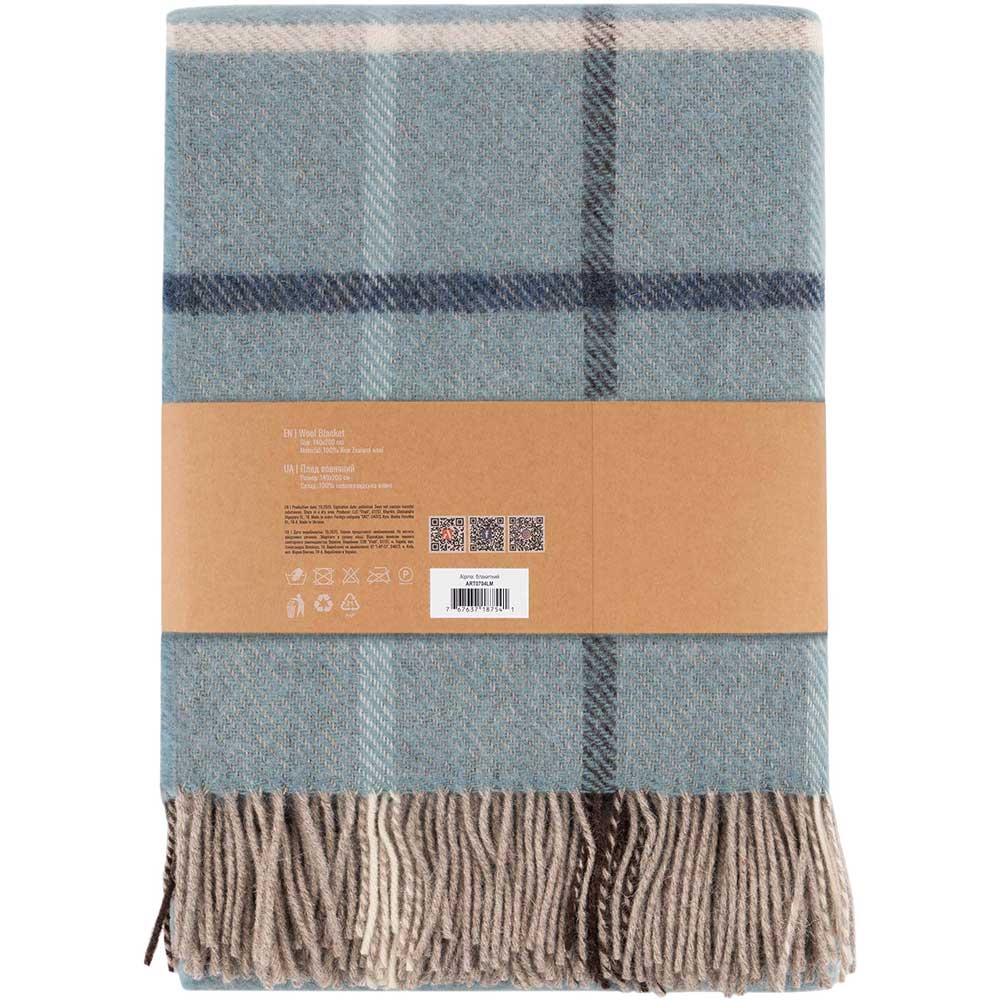 Фото Плед ARDESTO Leonardo Alpina 140x200 см Blue (ART0704LM)