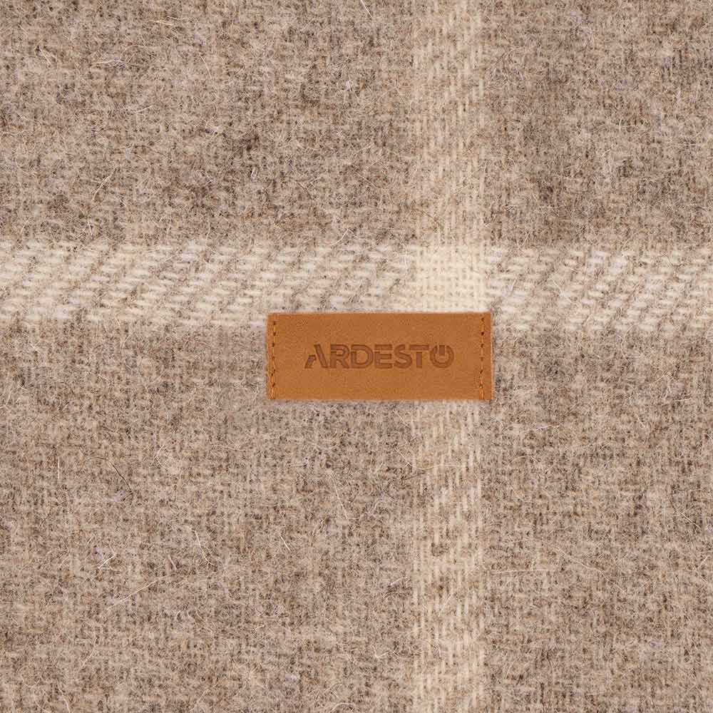 Плед ARDESTO Leonardo Alpina 140x200 см Beige (ART0702LM) Материал 100% шерсть