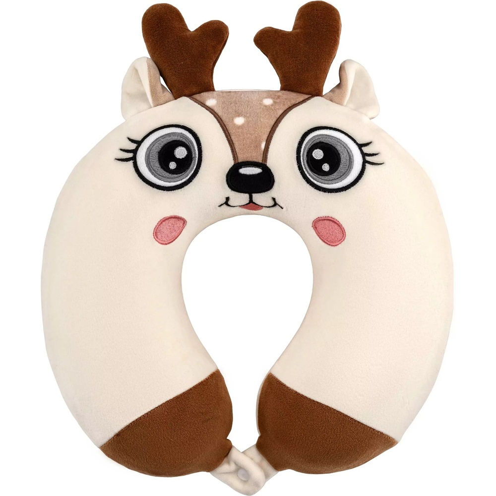 Подушка для шеи ARDESTO Travel Reindeer 30x30 см White (ART3031NEP)