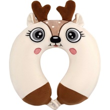 Подушка для шеи ARDESTO Travel Reindeer 30x30 см White (ART3031NEP)