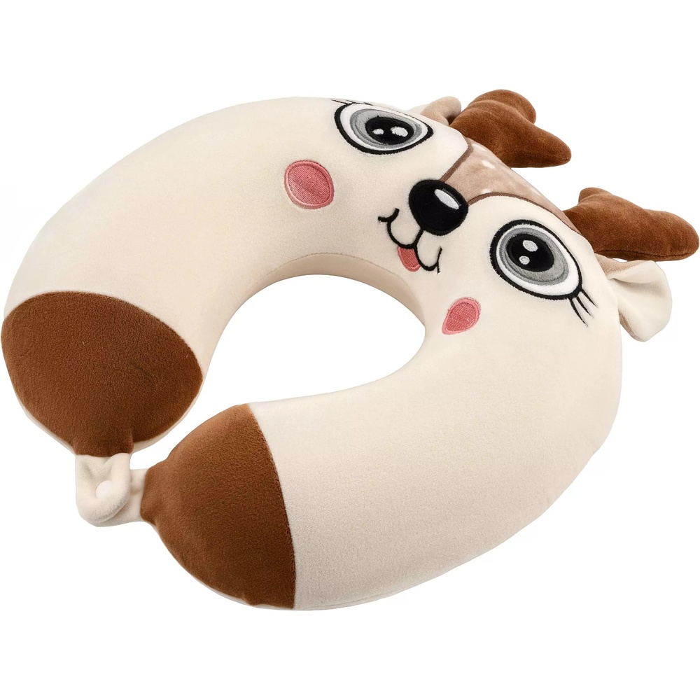 Подушка для шеи ARDESTO Travel Reindeer 30x30 см White (ART3031NEP) Вид один предмет