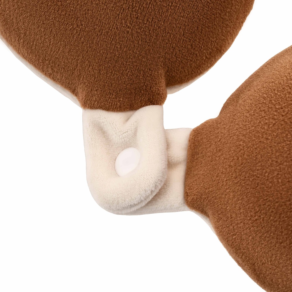 Подушка для шеи ARDESTO Travel Reindeer 30x30 см White (ART3031NEP) Материал чехла 90% полиэстер; 10% спандекс