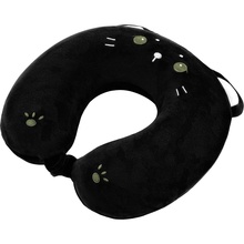 Подушка для шеи ARDESTO Travel Black Cat 30х30 см Black (ART3033NEP)