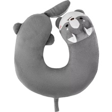 Подушка для шеи ARDESTO Travel Grey Cat 28х28 см (ART3034NEP)