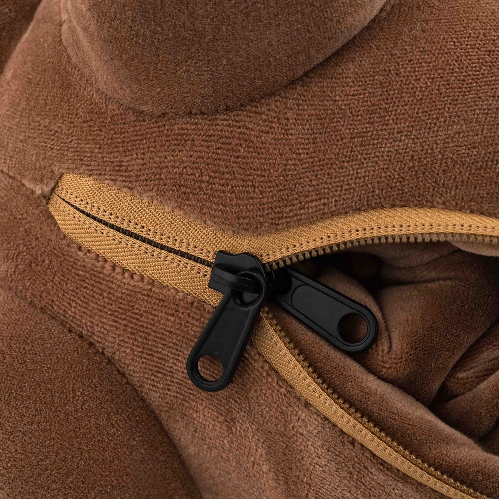 Подушка-трансформер для шеи ARDESTO Travel Сute Dog 30х30 см (ART3035NEP) Цвет коричневый