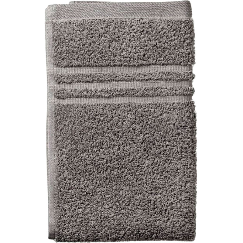 

Полотенце махровое Kela Leonora 30x50 cм Dark Grey (23421), Рушник Leonora, темно-сірий 30x50cm