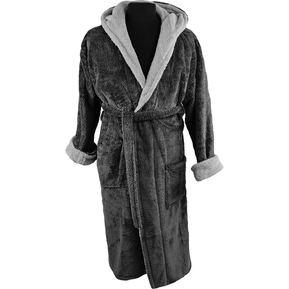 

Халат мужской KODOR Graphite XXL (ХЧ01граф_xxl), Халат чоловічій Graphite розмір XXL