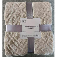 Плед ARDESTO Embossed 160 х 200 см Taupe (ART0301EB)