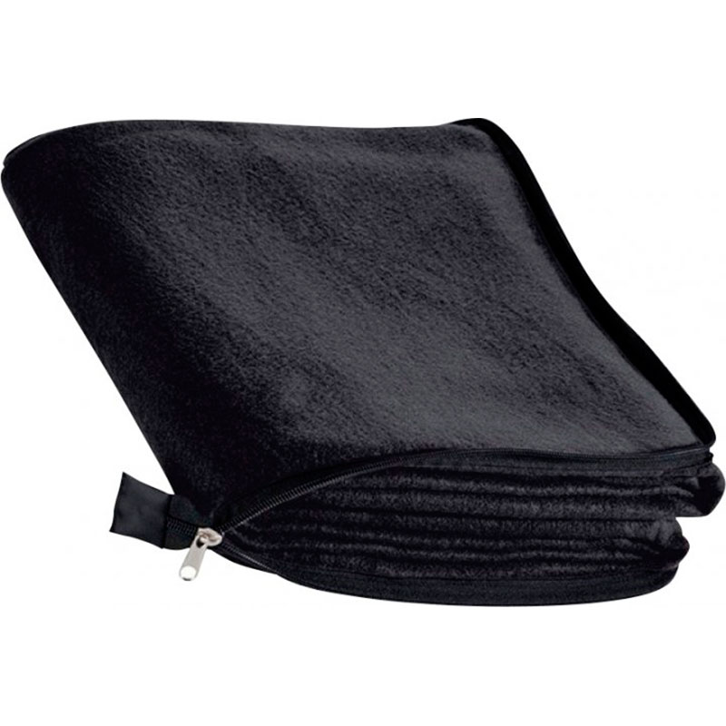 Плед-подушка Easy Gifts Radcliff 2 в 1 флис 180 x 120 см Black (277503) Вид один предмет