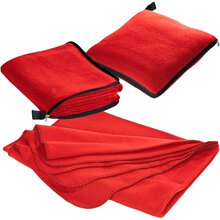 Плед-подушка Easy Gifts Radcliff 2 в 1 флис 180 x 120 см Red (277505)