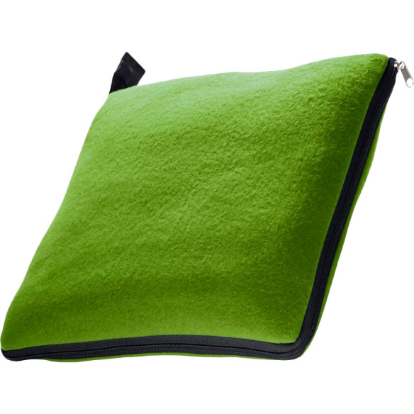 Плед-подушка Easy Gifts Radcliff 2 в 1 флис 180 x 120 см Green (277529) Цвет зеленый