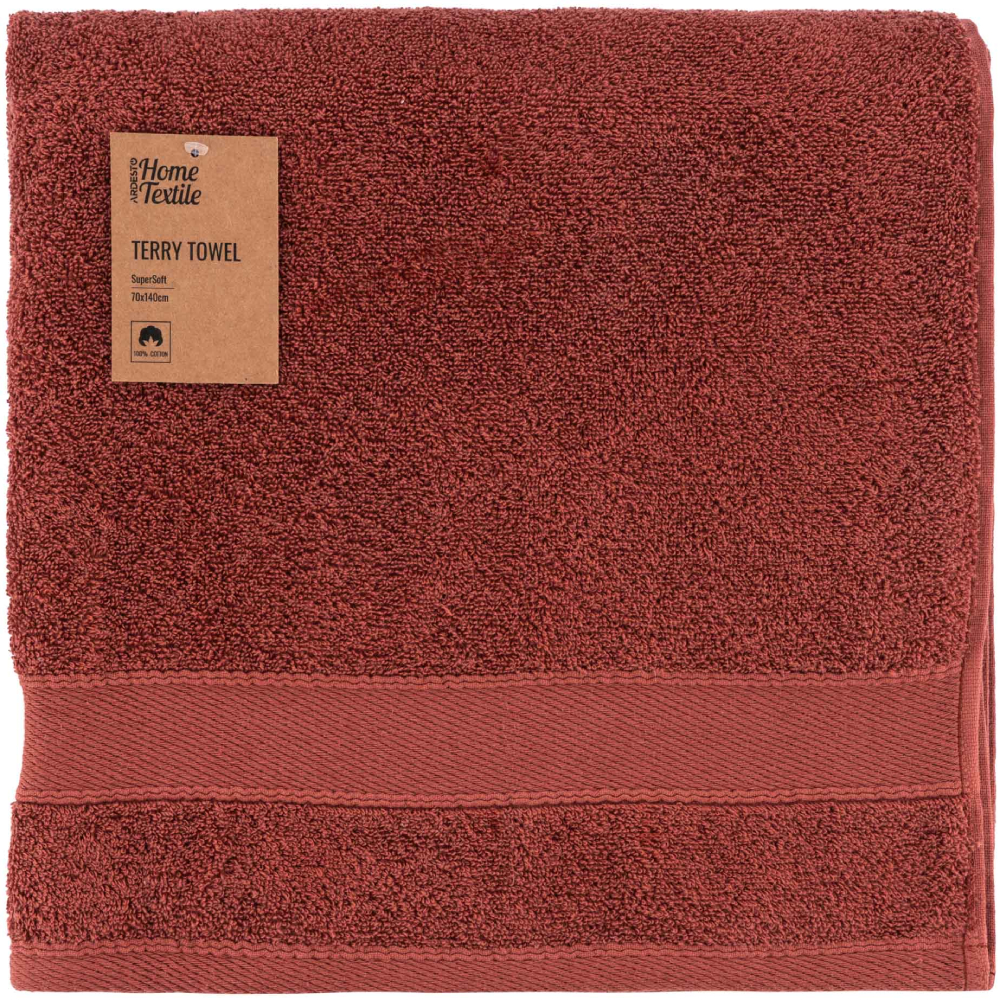 Рушник ARDESTO SuperSoft 70х140см Terracotta (ART2270RT)
