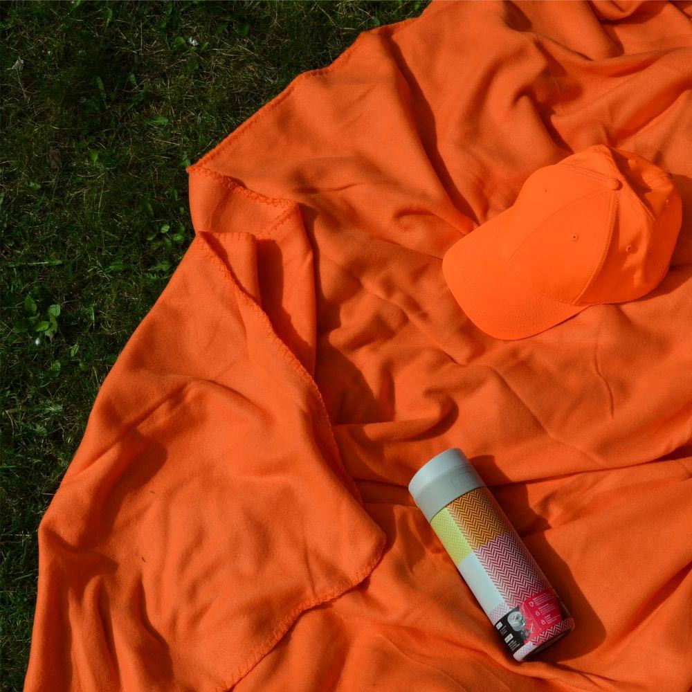 Плед-подушка BERGAMO Mild Orange (202312pl-06) Матеріал 100% поліестер, щільність 240 г/м2