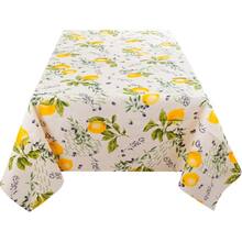 Скатертина водовідштовхувальна Lefard Home Textile Aroma Amarillo 140х180 см (715-302)