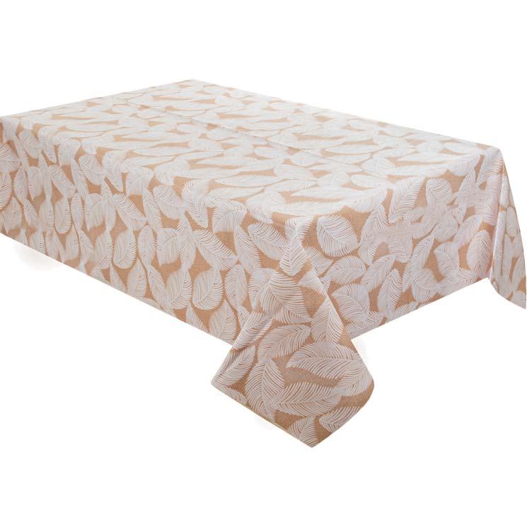 Скатерть водоотталкивающая Lefard Home Textile Pineto Beig 140х180 см (715-314)