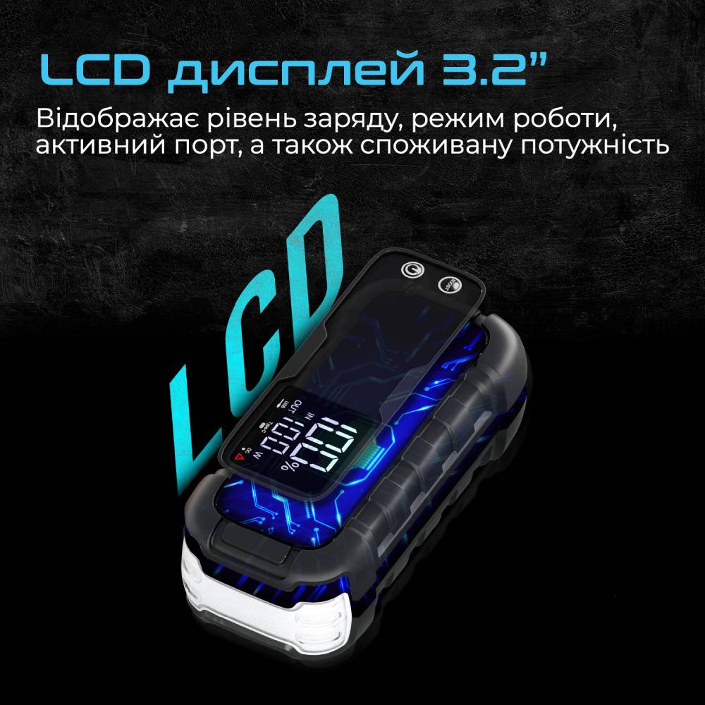 Изображение Пуско-зарядное устройство PROMATE 20000mAh (sparktank-20)