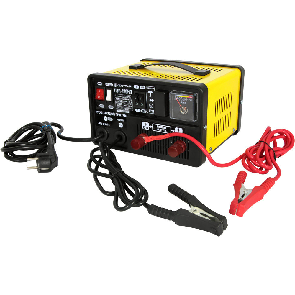Пуско-зарядное устройство КЕНТАВР ПЗП-120НП (52293) Выходное напряжение 12