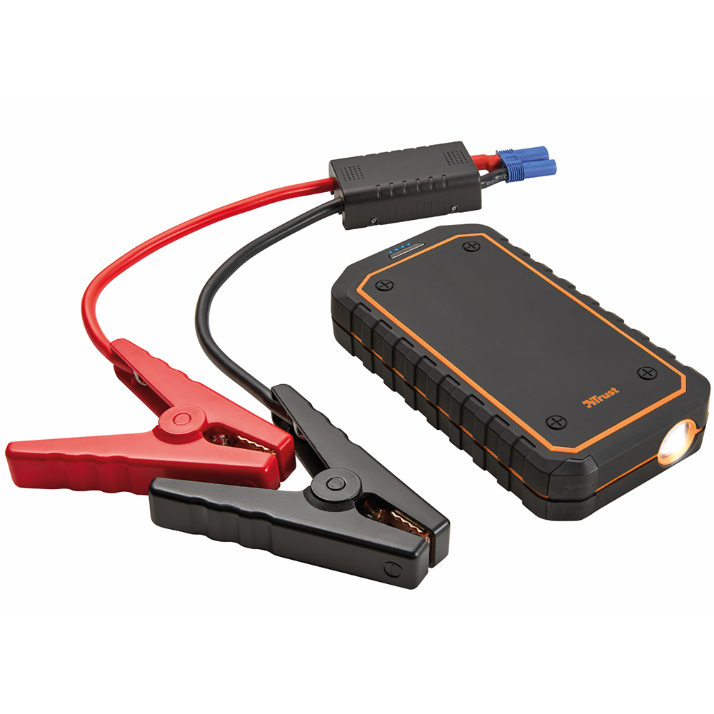 Пусковое устройство для автомобилей TRUST Car jump starter&powerbank 10000 mAh (20944)