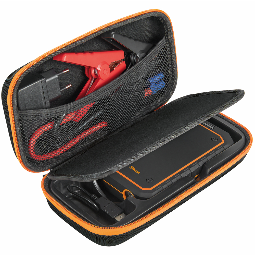 Пусковое устройство для автомобилей TRUST Car jump starter&powerbank 10000  mAh (20944) - в интернет-магазине Фокстрот: цены, отзывы, характеристики |  купить в Киеве, Харькове, Днепропетровске, Одессе - Украина