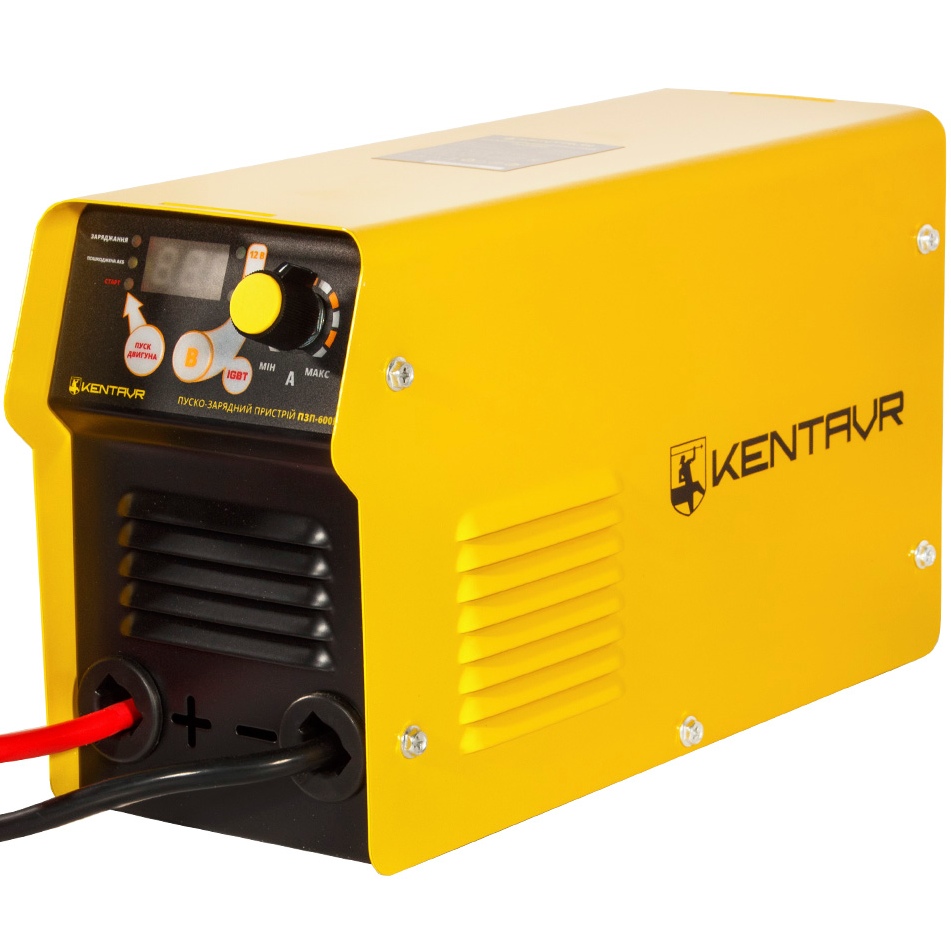 Пуско-зарядное устройство КЕНТАВР ПЗП-600І (212447) Выходной ток зарядки 90