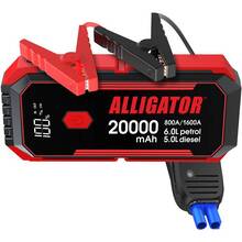 Пусковое устройство ALLIGATOR 800A/1600A 20000mAh SMART-клеммы (JS843)