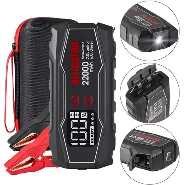 Пусковое устройство ALLIGATOR 1000A/2000A 22000mAh (JS845) Выходное напряжение 12