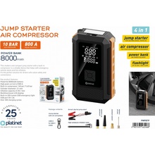 Пуско-зарядное устройство PLATINET Power Bank Car Jump Starter With Tyre Pump 8000 mah 800A 21Mm 25L/Min (PMPBTP)