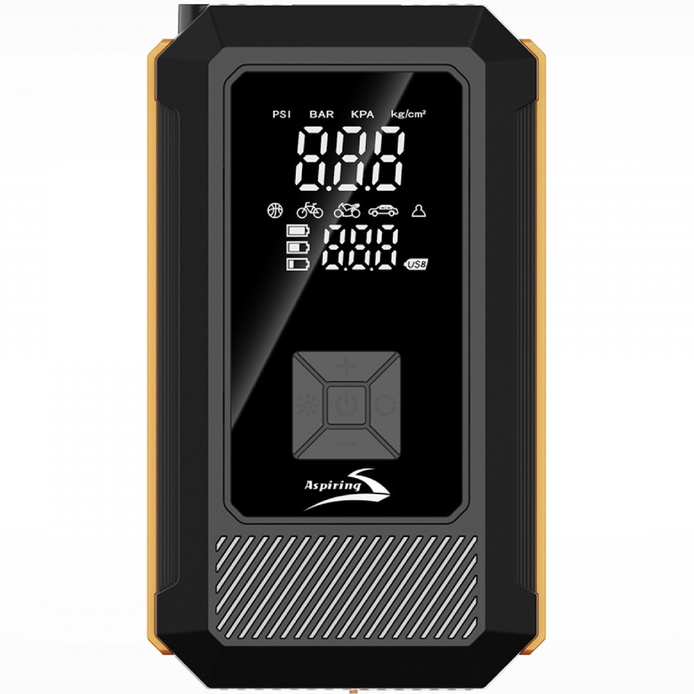 Пуско-зарядний пристрій ASPIRING Jump 5 Power bank 3-in-1 with inflator (VTR-P5) Вихідна напруга 12