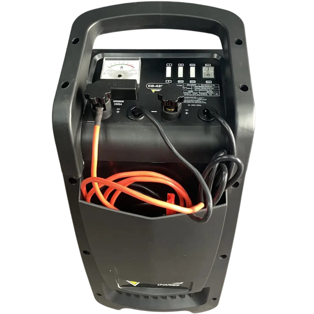 Пуско-зарядное устройство FORTE CD-420FP Выходной ток зарядки 27