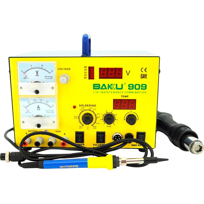 Паяльная станция BAKKU BK-909 Паяльная станция BAKKU BK-909