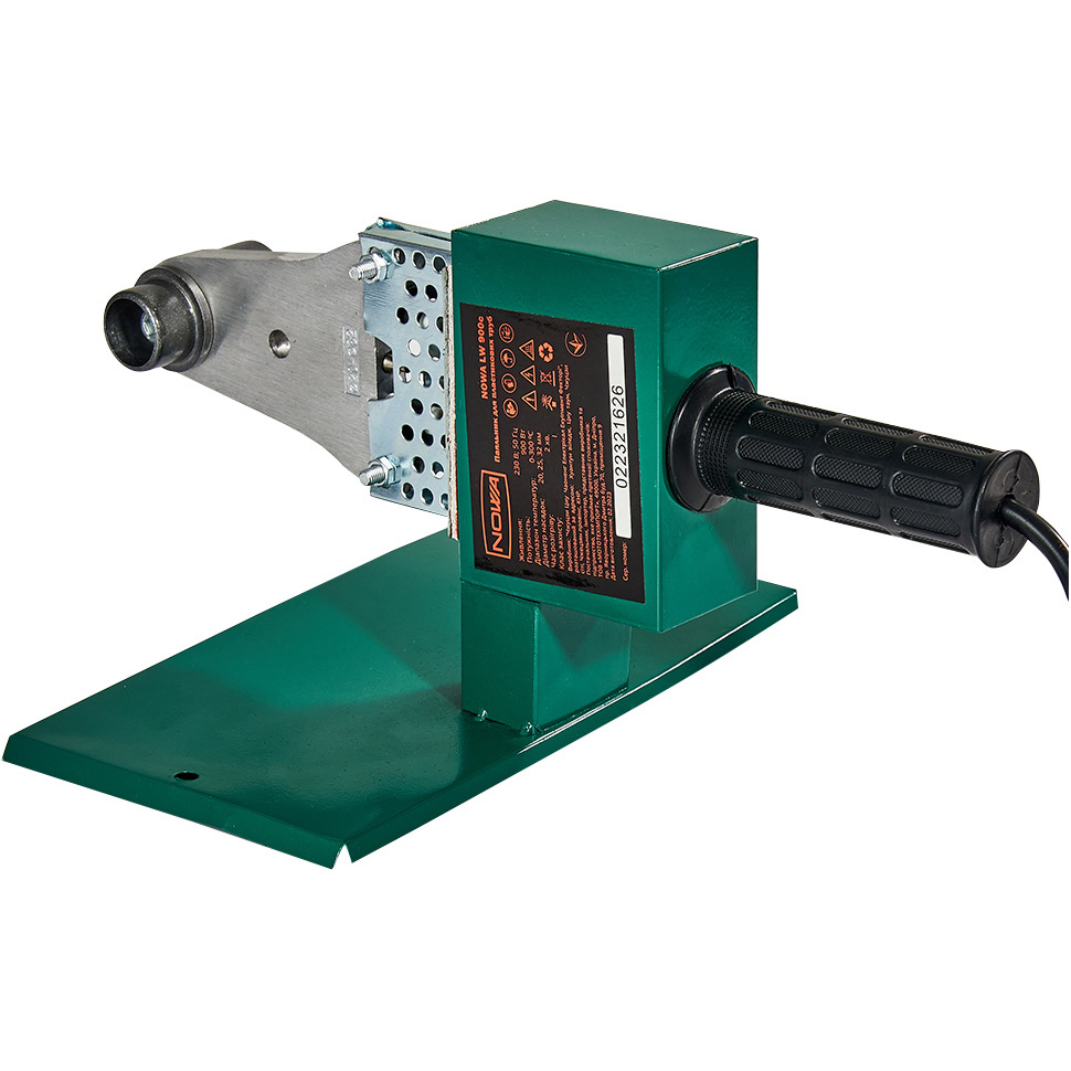 Паяльник для пластикових труб NOWA LW 900c (184218) Діаметр насадок 20; 25; 32