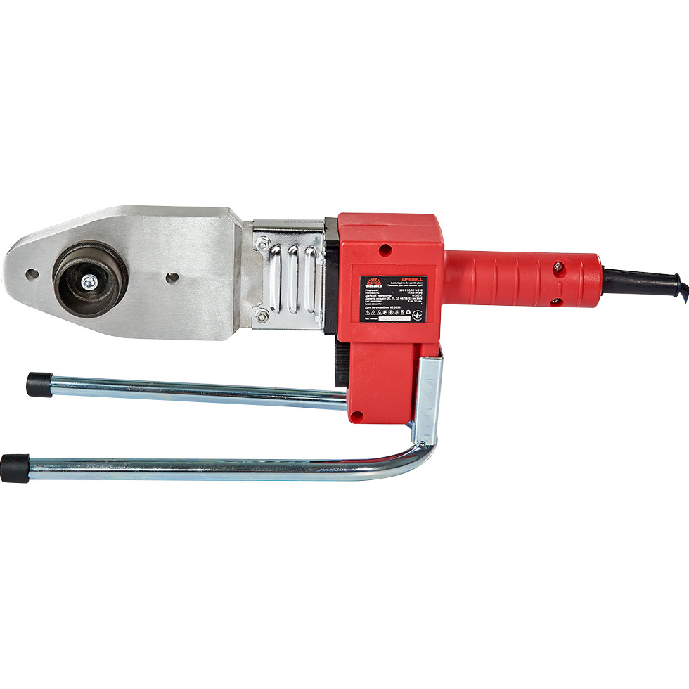 Паяльник для пластикових труб VITALS LP 680CC (184220) Додатково Час розігріву: 190 сек.