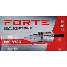 Паяльник для пластиковых труб FORTE WP6320 (35873)
