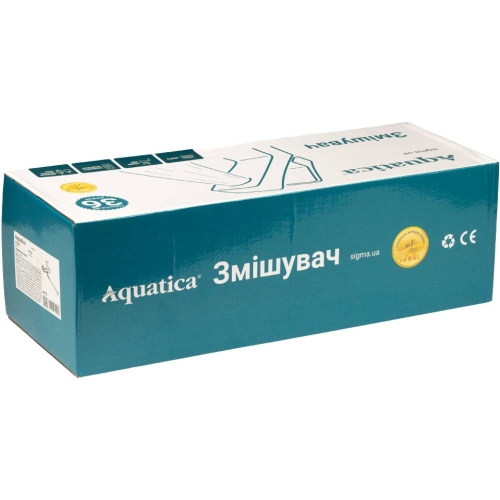 В Фокстрот Смеситель AQUATICA s30 D35 350 мм (9730220)